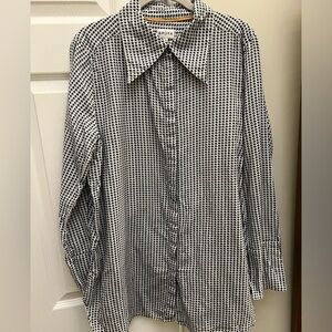 Brora Houndstooth Women’s Button Down Size 12 US